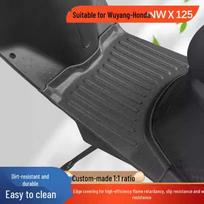 Wuyang-Honda NWX125 TPE Waterproof Anti-Slip Pedal Mats black