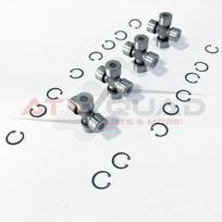 4PCS 25X64 U-Joint Unit Pack Kit for Can-am Traxter Quest Outlander Renegade Commander 500 650 800 800R 1000 703000022 705500304 MULTI white