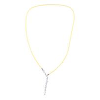 1.5mm Handmade Leather With Lobster Clasp String Cord Adjustable Braided Rope For DIY Necklaces Pendant Charm Findings geltona