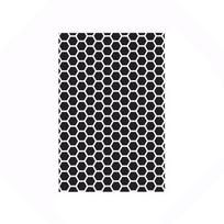 Universal 75X50cm Hexagon Geometric Mesh Pattern Vinyl Sticker For Window Car Accessories Self-Adhesive Side Window Sun Shade A gray
