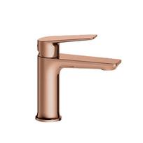 Basin Tap Grey Bathroom Faucet Deck Mounted Basin Faucet Stainless Steel Basin Mixer Tap (Rose Gold,Chrome) rožinio aukso spalvos