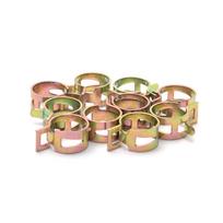 Air Tube Clamps 6-15mm Water Pipe Spring Band Hose Clips Fuel Line Hose Silicone Pipe Clamp 6mm-10PCS