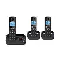 Belaidis telefonas - ALCATEL - F860VOICETRIONOIR - 3 imtuvai - Bevielis ryšys - Apšviestas alfanumerinis ekranas