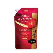 Tsubaki Premium Moist   Repair Shampoo Refill 600ml FREE red