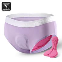 Captain Tas Women's Padded Cycling Underwear L šviesiai violetinė spalva