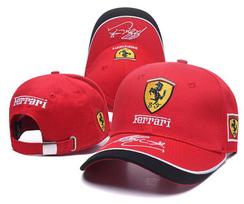 1 vnt. Siuvinėti emblemos Beisbolo kepurė Vyrai Moterys Kepurė Saulės Lauko Sporto Kepurės Reguliuojama Dėl Ferrari Stradale Roma 488 Spider SF90 red