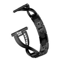 20mm For Samsung galaxy watch 3 41mm 45mm Active 2 40mm 44mm luxury Stainless Steel Strap band Watchband Metal Aolly Bracelet 20mm juoda