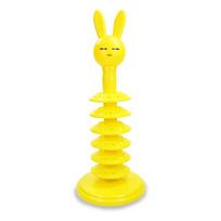 6/10 Layer Lollipop Display Stand Cake Pops Holder Tabletop Rack Candy Bar Wedding Decorative Desktop With Cartoon Head as the picture yellow