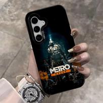 Metro 2033 Phone Case For Samsung S25 Ultra S23 S22 S21 S20 Ultra Plus S24 Fe A54 A55 Color Silver Cover Samsung S21 gray