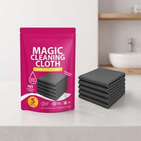 Microfiber Cleaning Cloth - Reusable All-Purpose Cloth for Kitchen, Car and Home one size pink