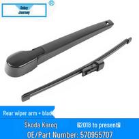 Rear Wiper Blade for 2018 Skoda Karoq, OE: 57D 955 707 Rear assembly [arm + wiper blade] gray