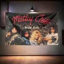 Rock Music Flag 3x5ft For Motley Crue Fans Banner Hd Print Brass Grommet Garage Bedroom Living Room Dorm Wall Decor Tapestry 74x94cm(29x37in) gray