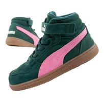 Puma Reb-L Mid SD Wtr AC+Inf green-pink pixel-snow [406774 02] yr. 27 black