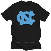 UNC Tar Heels Blue Logo T-shirt S gray