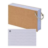 Double-sided Binder Memo Book Horizontal Line Revision Cards Portable Flash Cards  Study balta