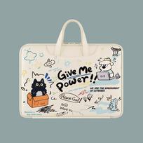New Laptop Sleeve Case for Women  (15.6-16 inch) — Waterproof, Shockproof, Multi-functional Inner Bag 15.6/16INCH balta