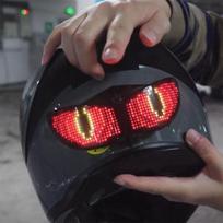 1pcs  Bike Helmet Light LED Helmet Display (Without Helmet) Smart Helmet Accessories for Motorcycle,Scooter,Snowmobile juoda