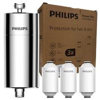 Philips Awp1775P3Ch/10 . Dušo filtras + 3 kasetės sidabras