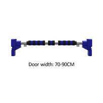 500kg Horizontal doors steel bar Home Gym Exercise Chin Push Up Pull Up Exercise Exercise Sit-up Equipment Heavy Duty 110-130cm black
