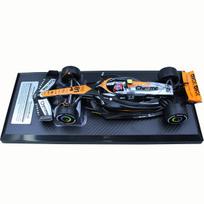 Simulation 1/24 McLaren F1 MCL60 British GP 2023 Alloy Car Model Collection Diecast Miniature Voiture Children Boy Birthday Gift #4 black