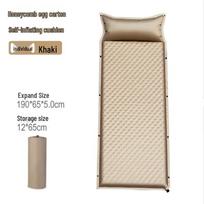 Zebian Outdoor Inflatable Sleeping Pad beige