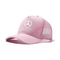 C200 E200 New 2025 For Mercedes Benz Summer Mesh Baseball Cap Women Men Snapback Hat Casual Breathable for Mercedes Benz AMG W17 white