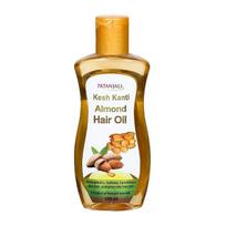 Keshas Kanti: plaukų aliejus su migdolais (100 ml), Kesh Kanti Migdolų plaukų aliejus, Patanjali 9.953125 brown