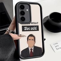 The Office Tv Show Soft Phone Case for Samsung Galaxy S26 Ultra S25 Edge S24 S23 S22 Plus S21 S20 FE 5G Shell Silicone Funda Samsung S23 FE
