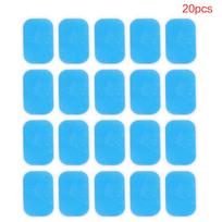 EMS Gel Pads For EMS Trainer Abdominal Gel Stickers Fitness Hydrogel For Abdomen Muscle Stimulator Slimming Massage Mach Practical Use 50PCS(25 Pairs) blue