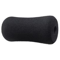 Foam Foot Pad Roller Soft Buffer Tube Cover Homes Gym Replacement Part for Exercise Equipment Leg Extension Weight Bench black