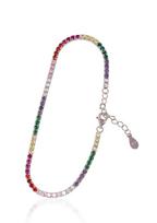 Sidabrinė apyrankė su cirkoniais – Sidabras 925, 18 cm