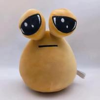 Ponas Pou ir Ponia Pou pliušinis žaislas Mano augintinis ateivis Pou pliušinis Kawaii ateivis augintinis lėlė minkšta pagalvė vaikams gimtadienio Kalėdų dovana black