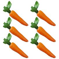 Artificial Carrots for Garden themed Parties for Photography and Table Setting 1 orange