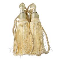 Curtain Ropes 2pcs Large Backs Ball Tassel Tieback auksas