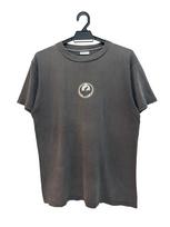 vintage 90s DRAGON ALLIANCE big back centre logo streetwear skate surf snow style tee beauty distressed beauty fade tultex 140 gray