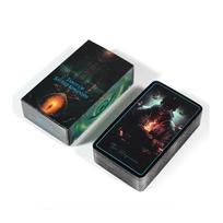 Tarot of Sacred Kingdoms Cards A 78 Deck Oracle English Divination Edition Borad Playing Games black