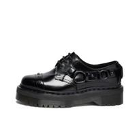 Dr. Martens 1461 Quad Harness Minimalist Comfortable Low-Top Casual Shoes Unisex Casual Shoes Black 42672001 36 black