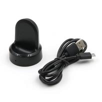 Wireless Fast Charger Base For Samsung Gear S2 S3 S4Frontier Watch USB Charging cable For Samsung Galaxy Watch SM-R800 R810 R815 juoda