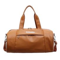 PU Duffel Bag with Top Handle Large Capacity Travel Gym Weekend Carry On Bag sidabras