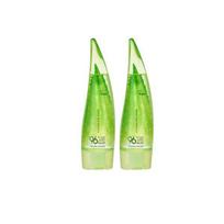 HOLIKA HOLIKA  Aloe Clean Water Formula 96% Cleansing Foam 150ml 2ea - Vegan Soothing & Sulfate-Free Moisture Foam green