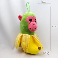 Italian Brainrot Plush Toy Tung Tung Sahur Tralalero Shark Bombardiro Dancing Cappuccino Gift for Kids brown