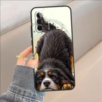 Bernese Mountain Dog Case For Samsung Galaxy A35 A15 A55 A53 A33 A13 A36 A56 A26 A16 A22 A32 A52 A54 A34 A05 A06 Samsung A16 white
