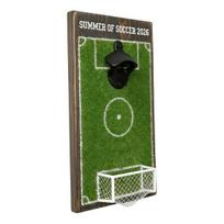 Futbolo Aikštės Alaus Butelių Atidarytuvas Sieninis Alaus Kamštelių Nuėmiklis Medinis Futbolo Aikštės Ženklas Barui Virtuvei Žaidimų Kambariui Unikali Dovana Futbolo Mėgėjams green