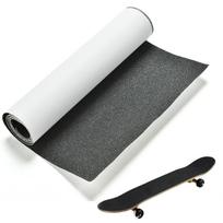 Perforuota sugriebimo juosta, švitrinis popierius, riedlentės paspirtuko lipdukas 81 cm * 22 cm gray