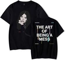 Lauren Spencer Smith The Art of Being A Mess Tour Tee Merch Men Women TShirt Trendy Streetwear Short Sleeve 4XL gray