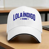 Lola Indigo GRX Tour 2026 Baseball Cap  Men Women Print Trucker Hat Summer Casual Outdoor Gym Wholesale Snapback Cap One Size white