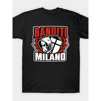 Curva Sud Milano T Shirt Men's T-shirts, the Best Gift for Football Fans and Sports Enthusiasts., PLUS SIZE S juoda