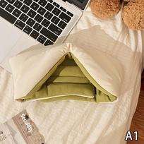 Weighted Eye Mask For Sleeping Light Blocking Gravity Eye Mask Gentle Pressure Sleep Eye Mask Blindfold Eyeshade Travel Relax A1 beige