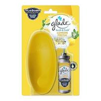 @Glade Touch & Fresh Lemon Fresh Air Freshener 12ml UK379 50%OFF yellow