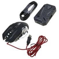 Gaming Keyboard Mouse Converter, Mobile Gaming Keyboard Mouse Converter Adapter,for Cellphone Game Device black